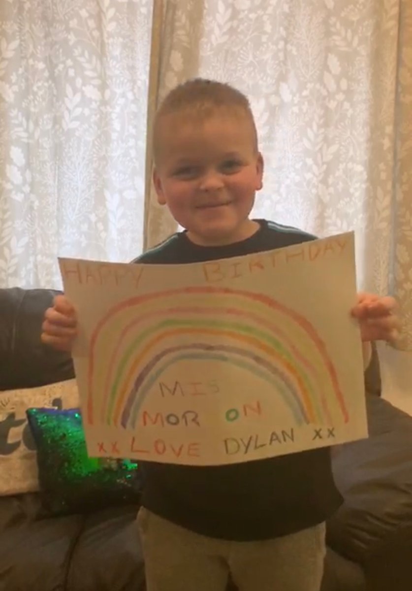 Y3GUPS's tweet photo. 3LW loved their secret mission of sending birthday messages to Miss Morton. Thanks to all involved. Happy birthday Miss Morton we hope you’re enjoying your birthday. 🎈🎁🎉 #GUPSCom https://t.co/hnysGtZuvr