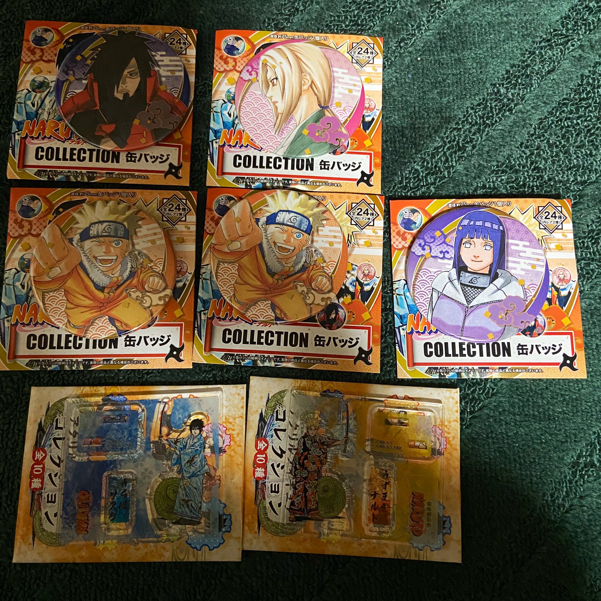 NARUTO 新作歌舞伎COLLECTION缶バッジナルトレア