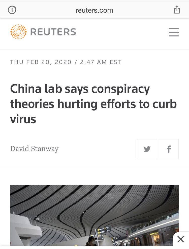  @Reuters pushing Chinese propaganda without a shred of incredulity.