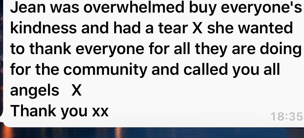 safebuddygroup's tweet photo. Our volunteers are becoming expert shoppers and used to queues!! It’s all worth it when you get a text like this from a lady we helped! #Coventry #COVID19 https://t.co/QQGByiTDHv