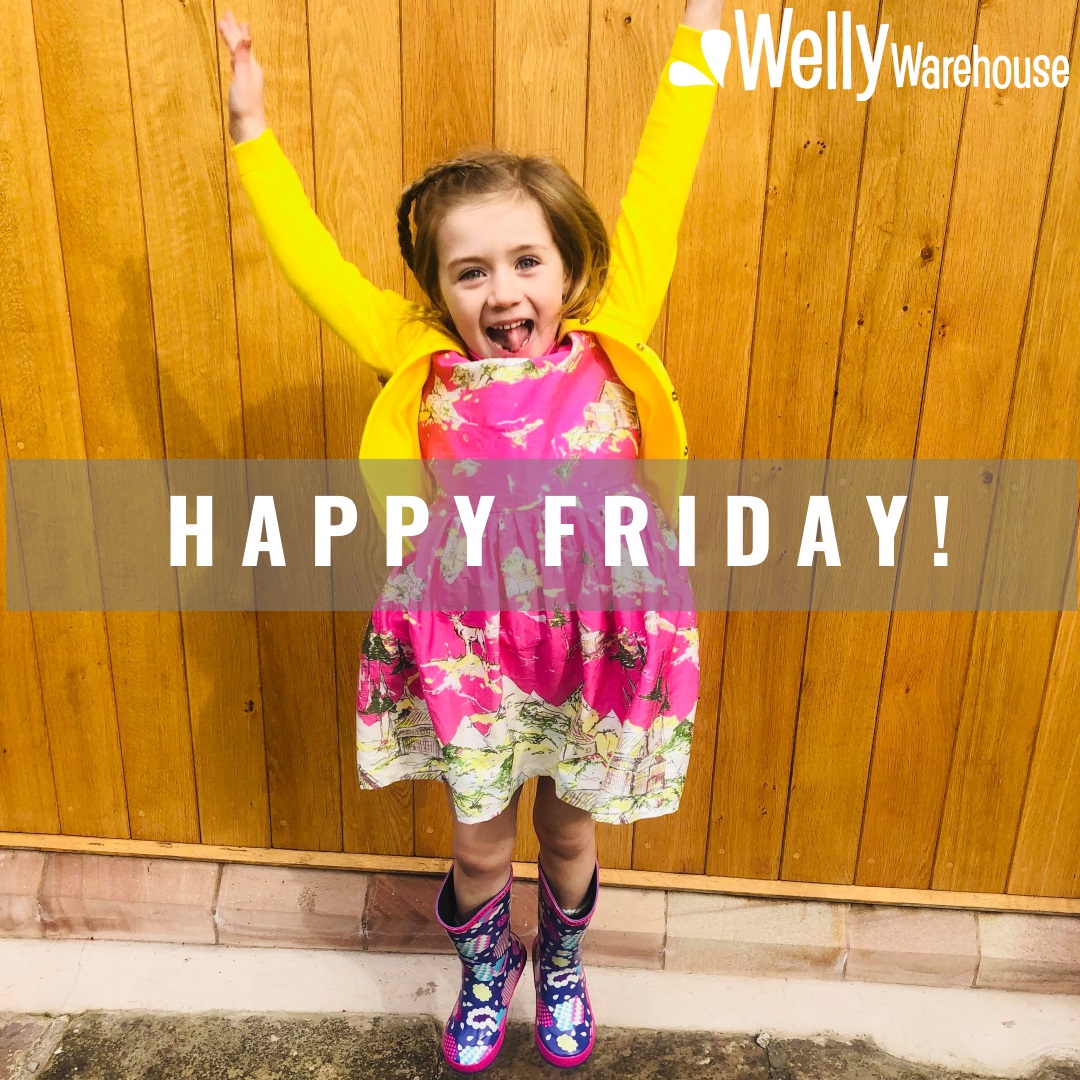 Still smiling, still happy, still sending orders daily. 

Enjoy your weekend. 

wellywarehouse.co.uk