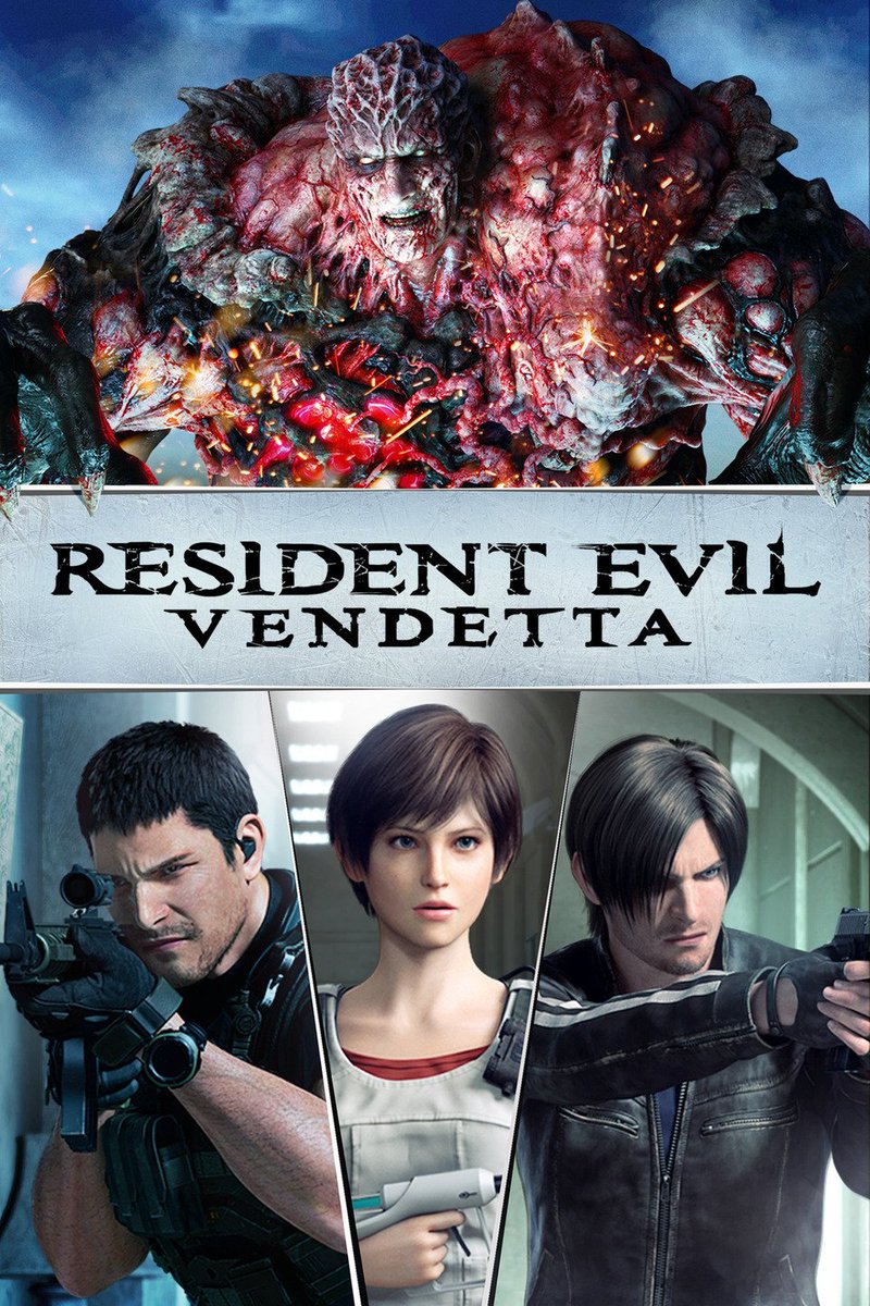 Ag Media News New Netflix Update Resident Evil Vendetta 17 Animation Horror Movie Is Now Available In English On Netflix
