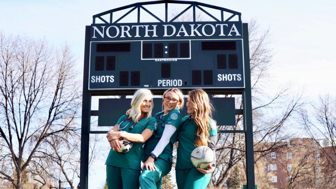 UNDsoccer's tweet image. We are very #UNDproud of our nursing alums! Thank you for all that you're doing and keep up the great work!