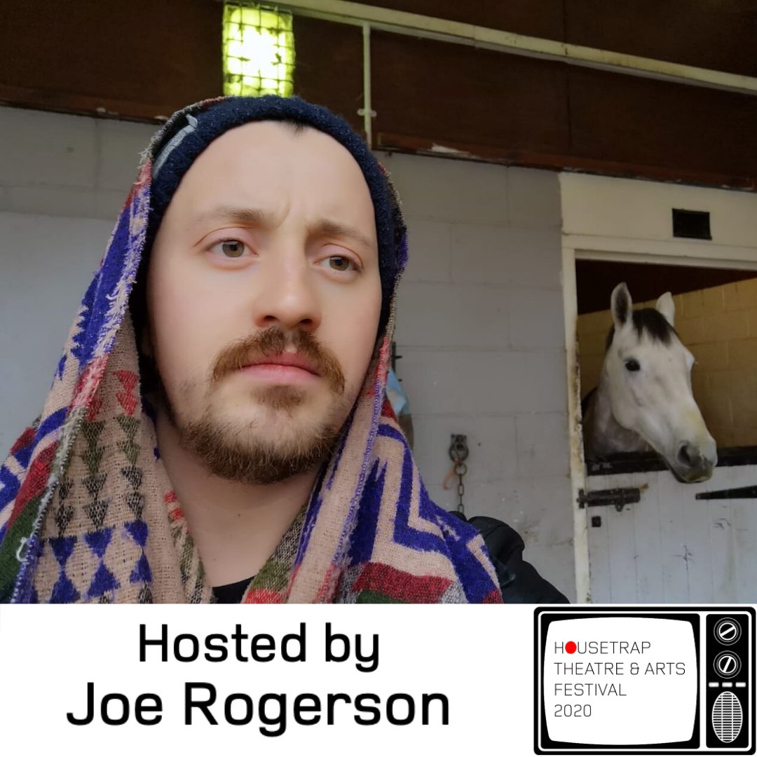 AND FINALLY: Bringing it all together will be our host Joe Rogerson!

#HouseTrapFestival streaming live from 6:30pm, Wednesday 8th April
