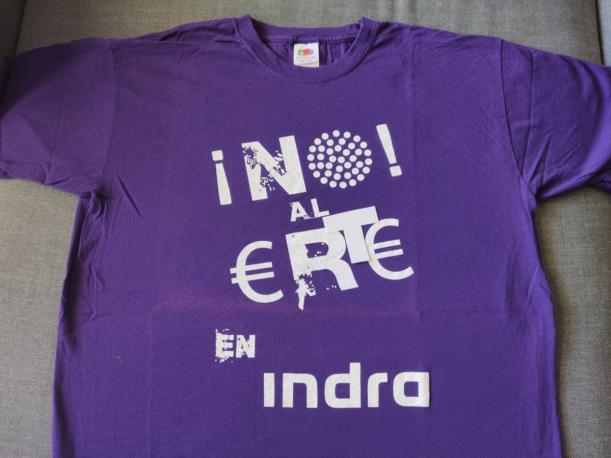 PabloCB3's tweet photo. Pensé que nunca tendría que volver a utilizar esta camiseta... 😓 
https://t.co/1u9U5ueDsY

 #NOalERTEindra https://t.co/cxY4U093Km