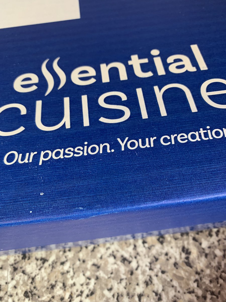 oliviercertain's tweet image. @essentialcuisin thank you so much for sending me a chefs care package, looking forward to get cooking #essentialsupport