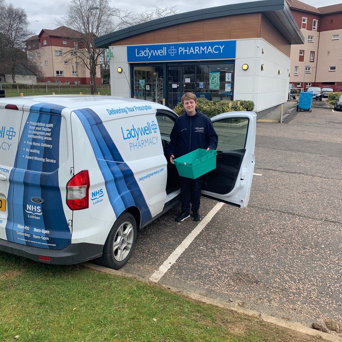 deanspharmacy's tweet photo. Big Thanks to @KwikFitCS Carmondean Centre Livingston for fixing our puncture free of charge yesterday and getting Darren our driver up and running again so quickly! #NHSheroes #NHSThankYou #FrontLineHeroes #LadywellPharmacy #Livingston #NHSLothian https://t.co/3fbuYngiiO