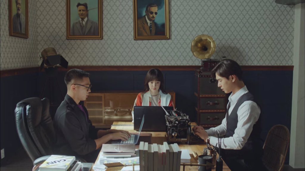 the trio heroes of their generation  #ChicagoTypewriter