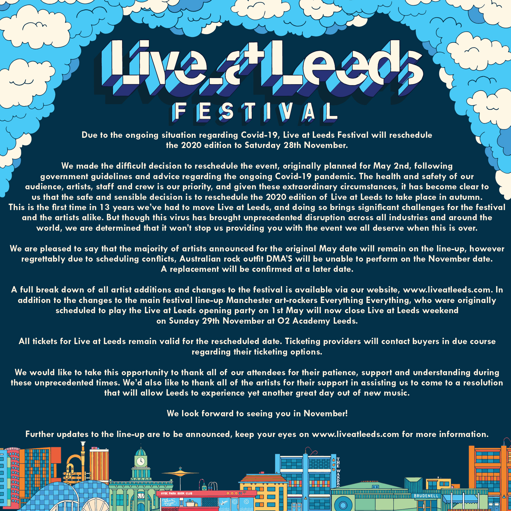 Leeds festival 2024 2020 lineup