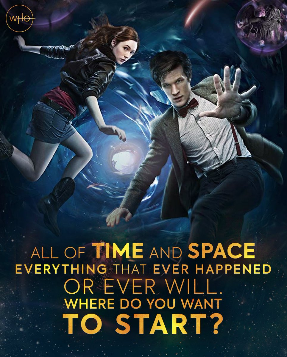 bbcdoctorwho's tweet photo. 10 years ago today, we went on our first adventure with the Eleventh Doctor! ✨ #DoctorWho https://t.co/1GXrbzNcyg