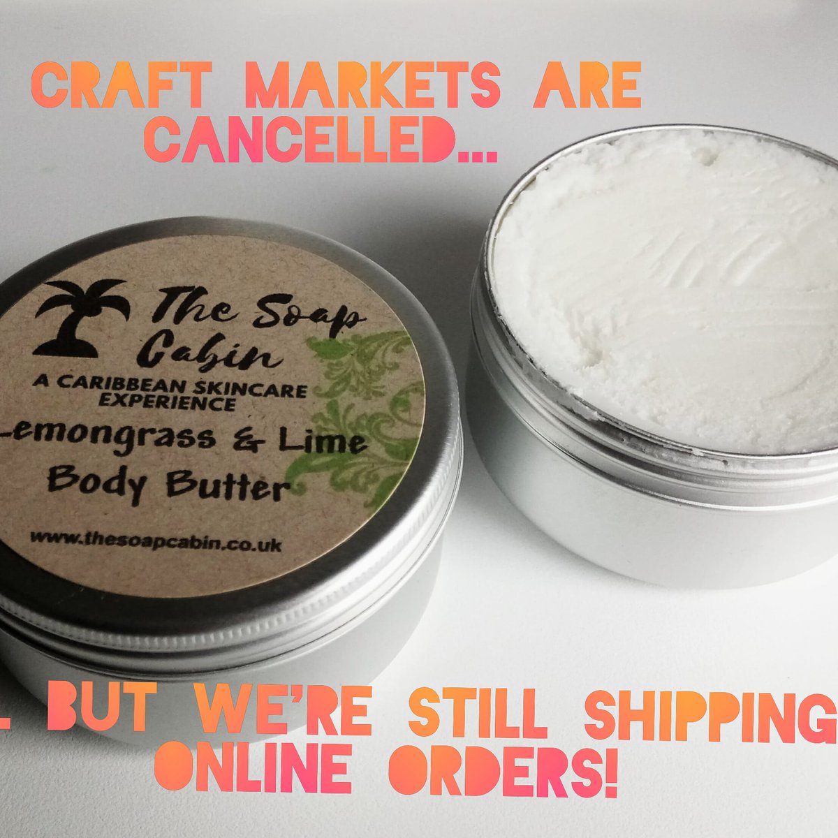 thesoapcabin's tweet photo. Still shipping your online orders! #shoplocal #lovesoap #bodybutter #muscleoil #naturalskincare #handmade #handcrafted #essentialoils #springskin https://t.co/wgsEywhJu4