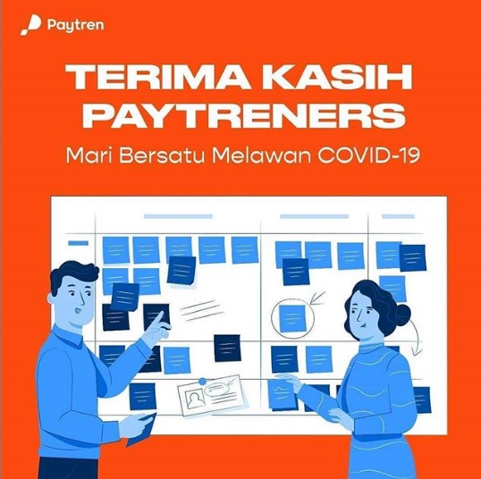 Bisnis2014's tweet photo. #yusufmansur:
Perang melawan #COVID19Pandemic merupakan peperangan kita bersama. ⁣
Kami mengucapkan terima kasih kepada 2998 #Paytren'ers yg sdh ikut berdonasi bagi pahlawan kesehatan #Covid_19 melalui fitur donasi di aplikasi #Paytren517 dengan total dana #donasi Rp58.041.875⁣ https://t.co/oPgARQCZwk