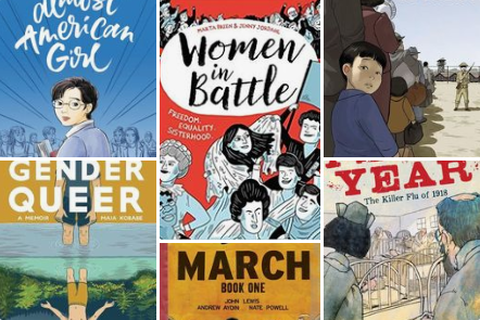 holdshelf's tweet photo. Do you have a favorite YA nonfiction comic? #lis7423 https://t.co/Cjr1HyRH4U