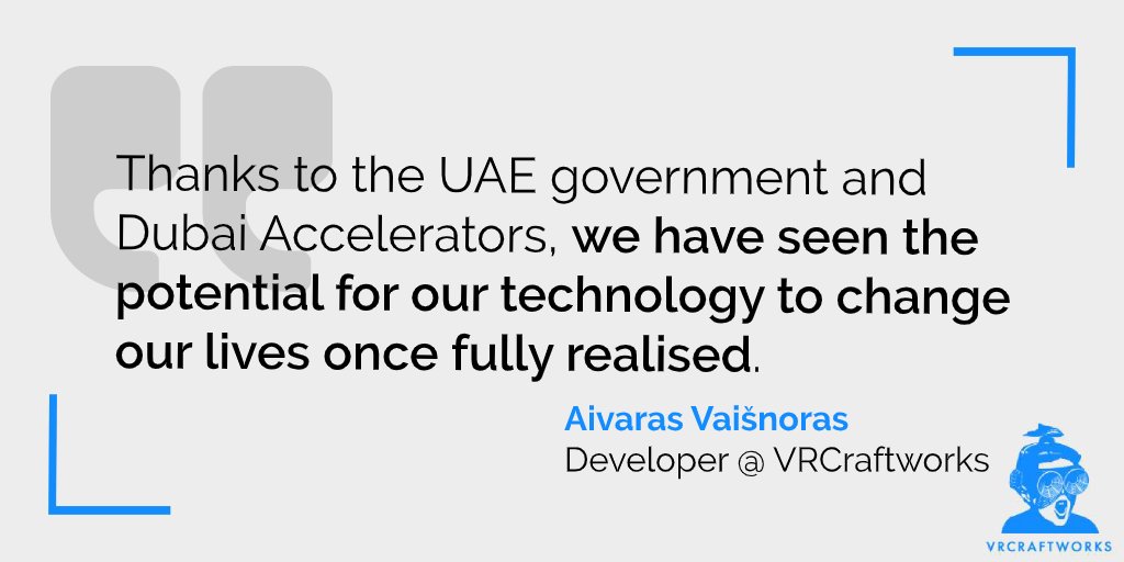 Great things are happening...
<a href="/Futureaccel/">Dubai Future Accelerators</a> #dubai #VR #AR #technology #developer