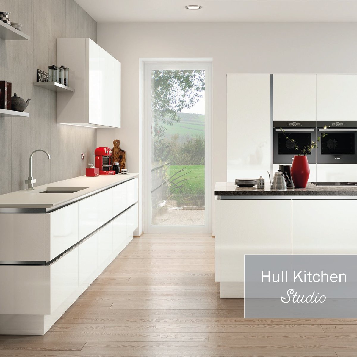 Who said simple couldn't be beautiful? 😍 Sometimes neutral tones are all you need to create the perfect space. Subtle contrasts between gloss features and worktops create a classic, bright and airy space that will make any colour pop ⚪️ Our ranges 👉bit.ly/2UwJ4Uf