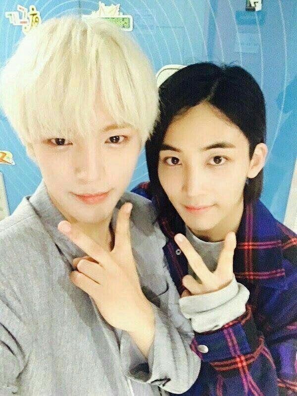  minhyuk and jeonghan ♡