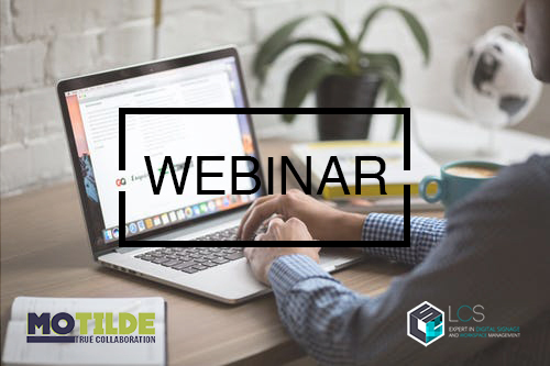 LCS et @MO_tilde  vous convient à un webinar le 16 Avril à 14h. Ce webinar tournera autour du thème "L'expérience digitale workspace, mobilité et collaboration".

Pour plus d’informations : lcs-digital.fr/lexperience-di…

N’oubliez pas de vous inscrire 🗓