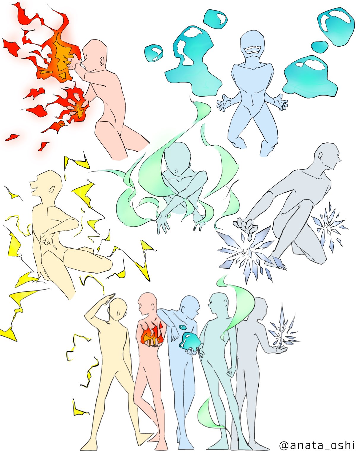 あなたの推しで描いてくれ トレス素材 トレス素材 あなたの推しで描いてくれ Gt 手から火とか氷を出すポーズ が欲しいです ポーズで言うとアナ雪のエルサみたいなポーズでお願いしたいです T Co 1eozzdp0zg Twitter