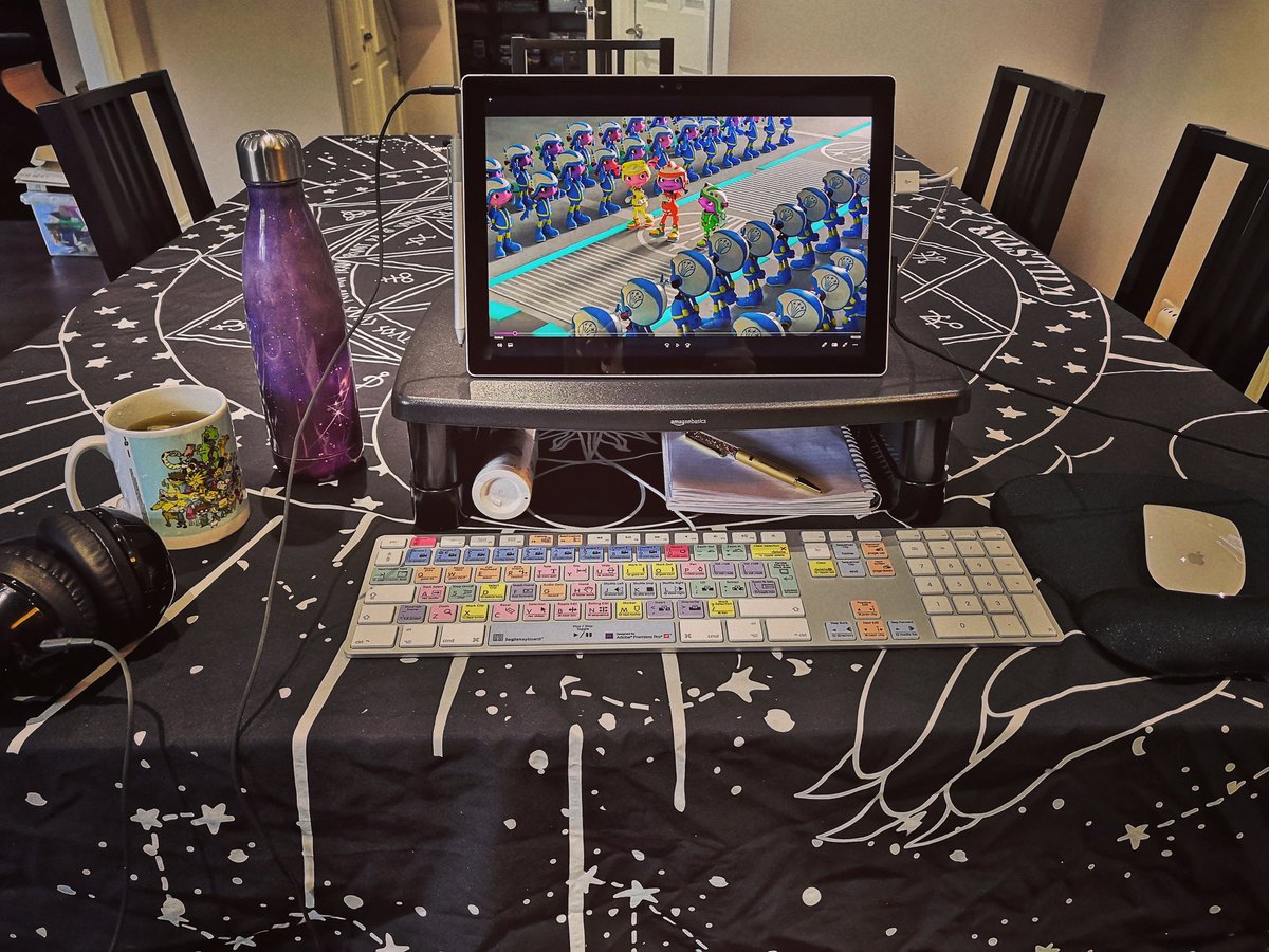 JenniCan3's tweet photo. First week back at Nickelodeon doesn't look quite as I expected (and I'm still waiting for some equipment, thanks Fedex) but I'm feeling incredibly lucky right now, despite everything else that's going on. Can't sniff at the commute either. https://t.co/ZA5ggYomlN