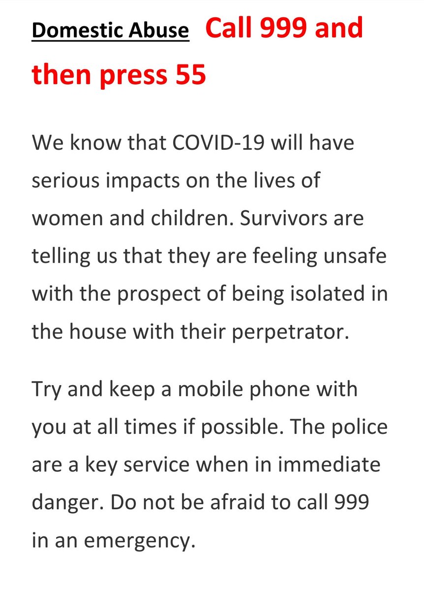 sallyfisherFF4X's tweet photo. Please read, share and be aware for others in your community...
Lots of key information for the vulnerable out there... https://t.co/mlJb1Ndhni