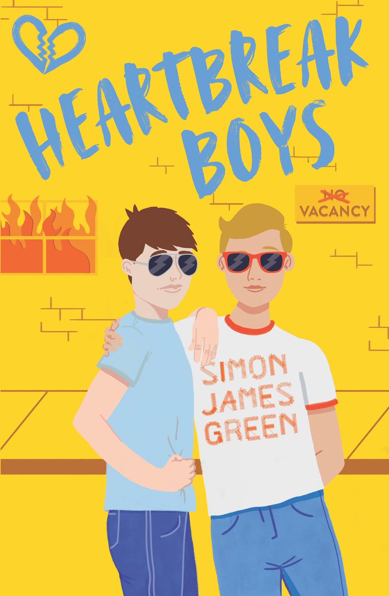Folks - we’re moving publication of  #HeartbreakBoys  back a few weeks, so Jack & Nate will now chaotically blunder into the world in August (which, frankly, Jack would prefer because he loves a bit of sun and boys in shorts).