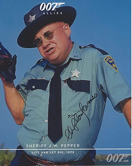 Yep Clifton James - who was in Cool Hand Luke, The Untouchables, Silver Streak and two Bond films