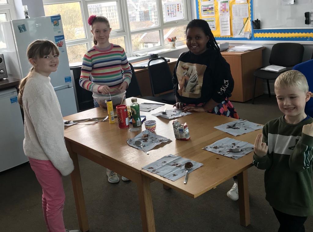 JosephsPrimary's tweet photo. Amazing work throughout the school making Easter nests and crafts. A special well done to Noli & Tiana for receiving a Headteacher Certificate 🙌🏼 #FridayFeeling #PositiveVibes #stjos https://t.co/vY2byIlh5n