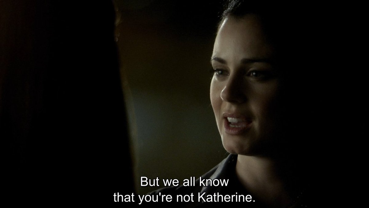 Honestly? I would just stick with Damon. Or even Elijah, he's older, kinda smarter. Katherine is just an asshole.