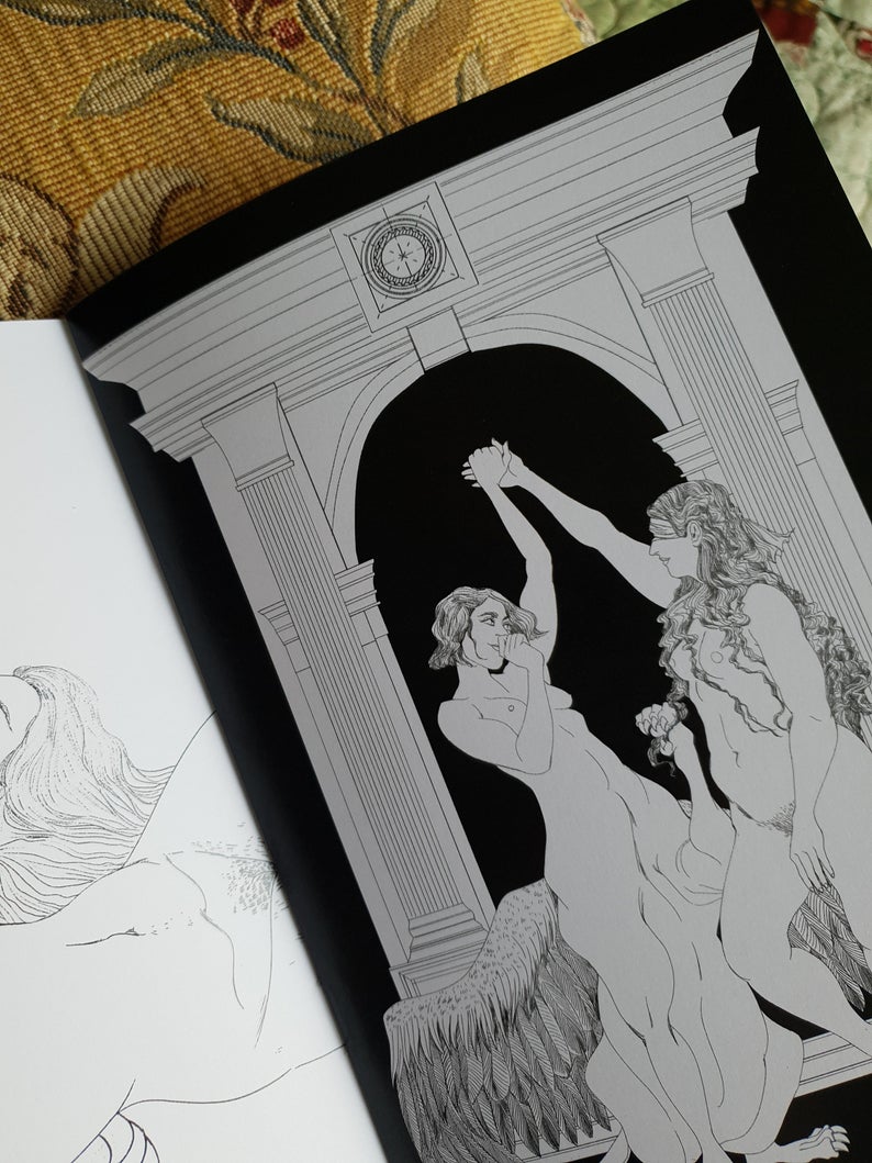 mayticks's tweet photo. More art from inside The Poisoner's Wife https://t.co/xTBNapagVq