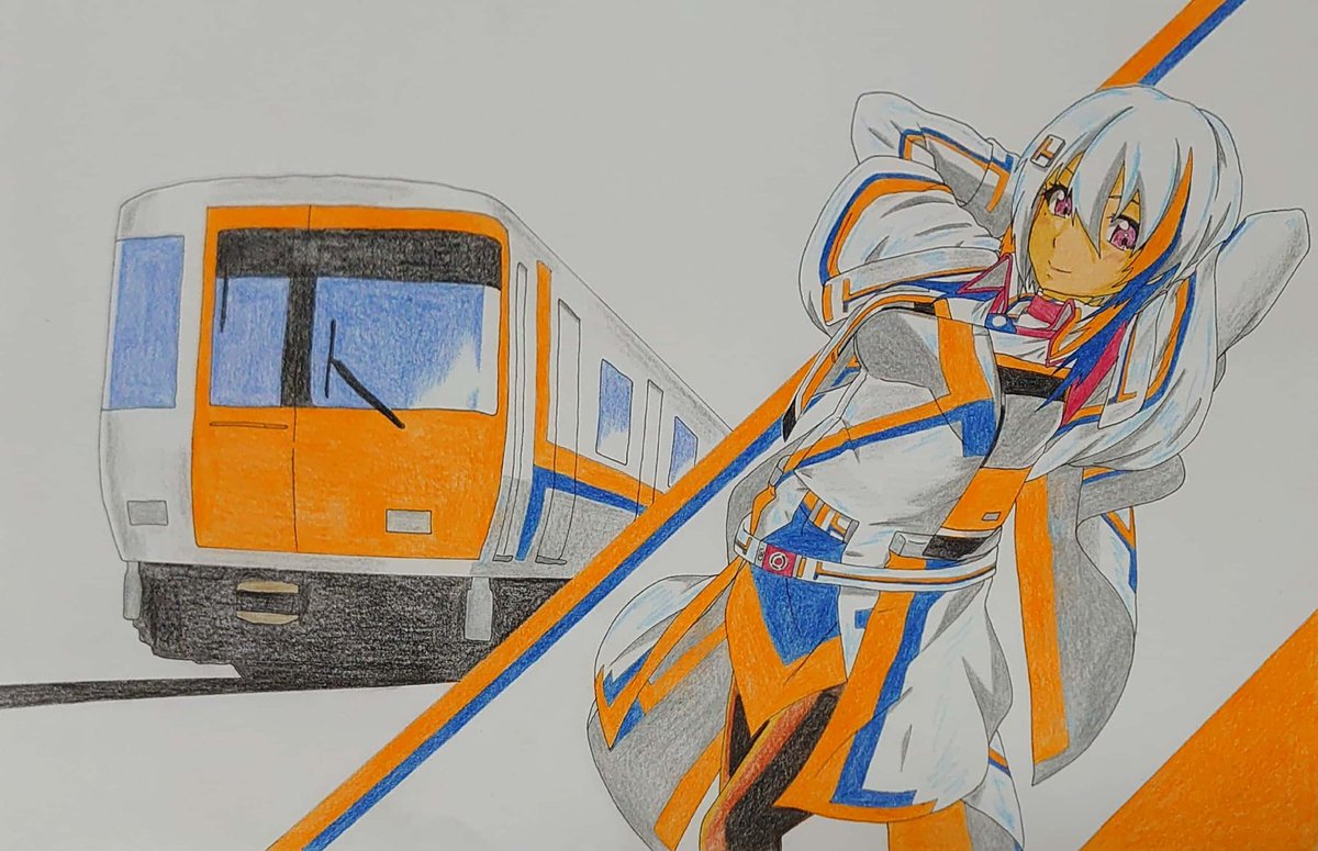 出町柳 彩都 アヤ お仕事募集中 A Twitter 自分の趣味を晒せ 鉄道 アニメ 路線バス イラスト 本業