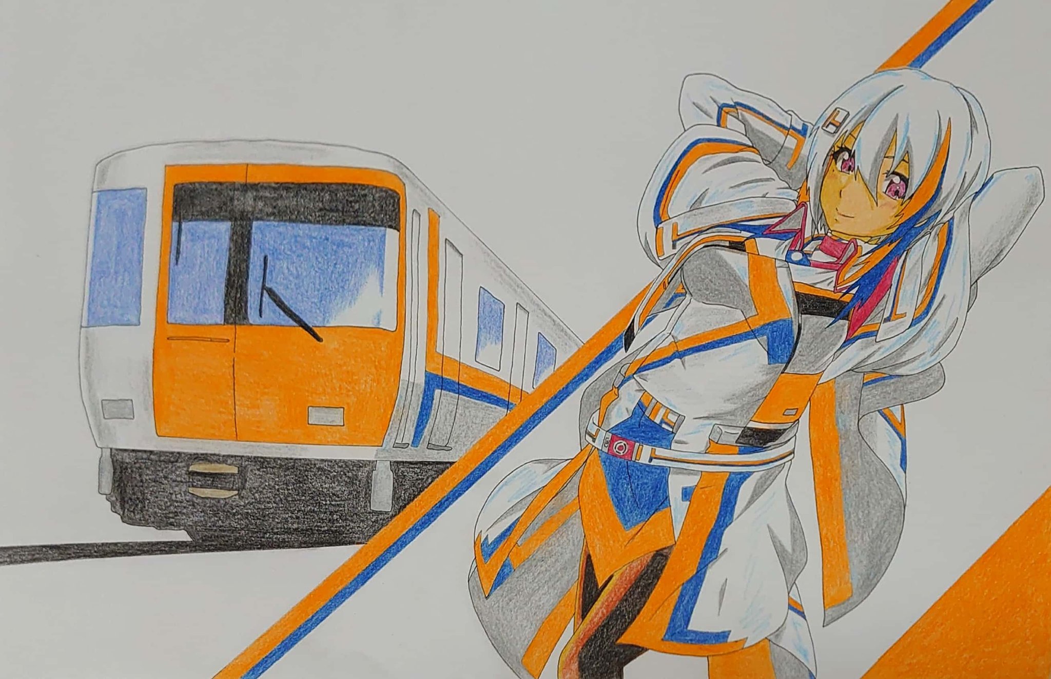 出町柳 彩都 アヤ お仕事募集中 A Twitter 自分の趣味を晒せ 鉄道 アニメ 路線バス イラスト 本業