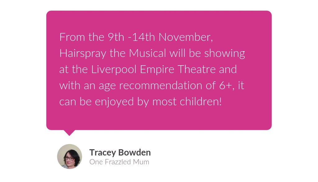 thefrazzledcoll's tweet image. AD Based on the original 1988 film production, Hairspray the Musical has become a global musical theatre sensation.

Read the full article: Top Family Musicals Coming to Liverpool
▸ lttr.ai/O3cH

#whatsoninliverpool #Liverpool #musicals #MammaMia #Hairspray