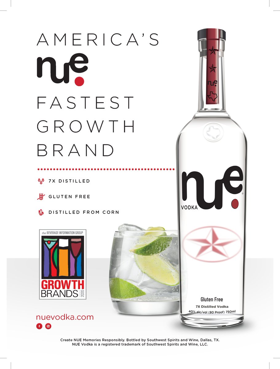 NueVodka's tweet photo. Proud @BevDynamics Growth Brand winner -- 2 years in a row! https://t.co/kpPukaYsGr