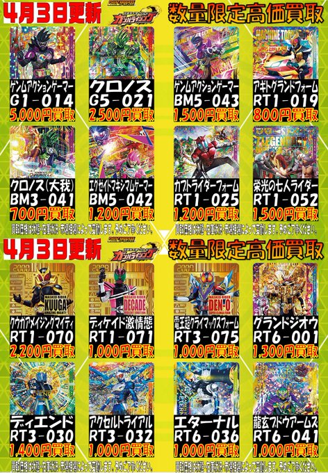 ドラゴンスター日本橋本店さん がハッシュタグ ガンバライジング をつけたツイート一覧 1 Whotwi グラフィカルtwitter分析 ドラゴンスター日本橋本店さん がハッシュタグ ガンバライジング をつけたツイート一覧 1 Whotwi グラフィカルtwitter分析