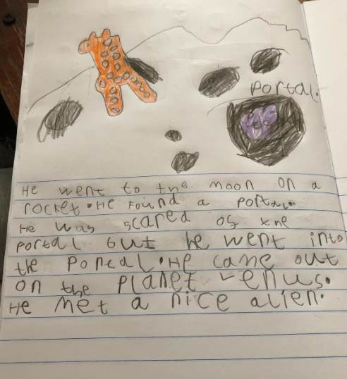 KittybrewsterSc's tweet photo. Some more amazing writing from P1!!! https://t.co/4PfEO3Dbv8