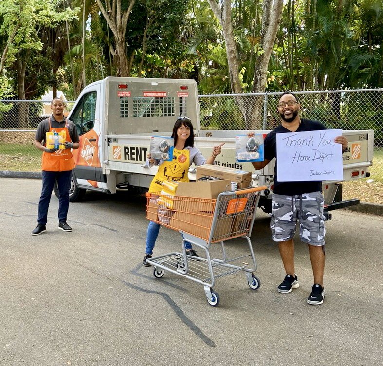 Frances McAvoy (@francessalgado5) on Twitter photo We are super blessed 🙏🏻 to “give back” to our communities! A 🧡 felt THANK U to Jackson MS hospital 🏥 staff for ALL you are doing around the ⏰#KeepSafeEveryone #OneWorldOneFamily #ThankYouRetailWorkers <a href="/HomeDepotGR/">The Home Depot Government Relations</a> <a href="/SantiBernardez/">Santiago Bernardez</a> <a href="/wcork19/">Warren Cork</a> @GIORIVERAOPS210 We are super blessed 🙏🏻 to “give back” to our communities! A 🧡 felt THANK U to Jackson MS hospital 🏥 staff for ALL you are doing around the ⏰#KeepSafeEveryone #OneWorldOneFamily #ThankYouRetailWorkers <a href="/HomeDepotGR/">The Home Depot Government Relations</a> <a href="/SantiBernardez/">Santiago Bernardez</a> <a href="/wcork19/">Warren Cork</a> @GIORIVERAOPS210
