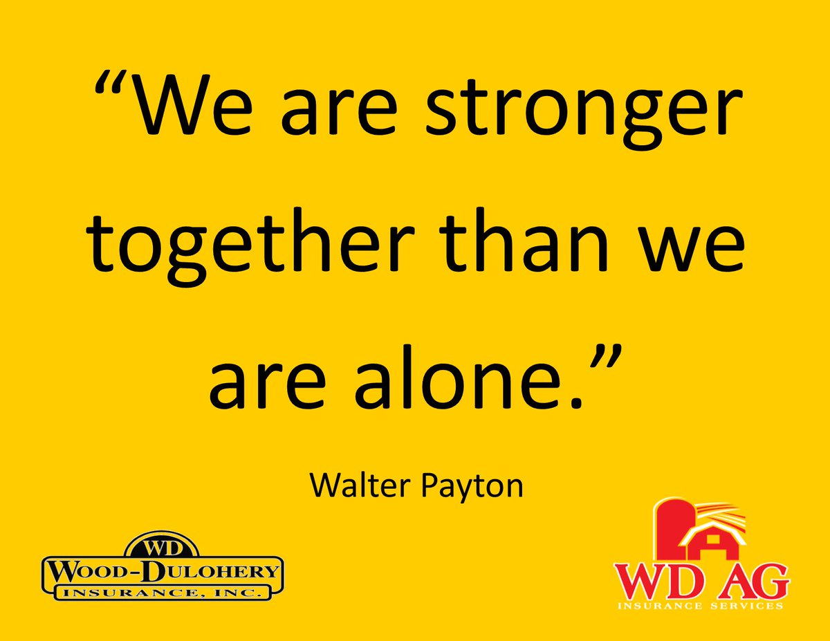 WDAgInsurance's tweet image. #FridayInspiration