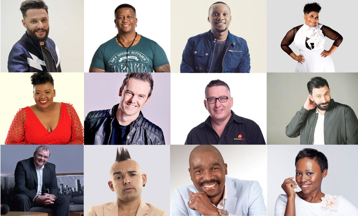 UltimateMediaZA's tweet image. Need reliable news and info? Or just some much needed company while at home? Here are the faces of some of the voices you find comfort in every day. Your favourite radio presenters are part of the essential services working today. #RadioFirst