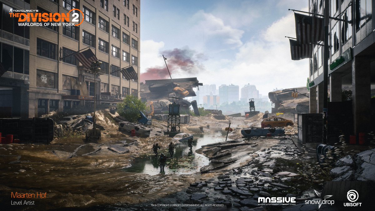 maartenjhof's tweet photo. I can share some of the work I did for the "Warlords Of New York" expansion! This was a super fun project to work on! More on my Artstation: https://t.co/ign4vEOkyn
#gameart #tctd #environementart #TheDivision2 #warlordsofnewyork https://t.co/JECr72QlfS