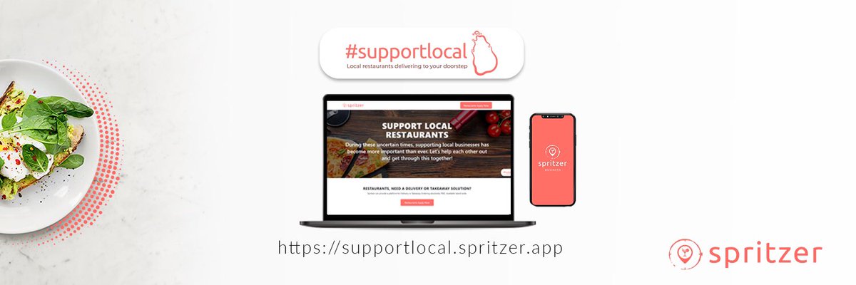 #SupportLocal | An initiative by Spritzer 
During these uncertain times, supporting local businesses has become more important than ever.
Spritzer pivots its product in support to an online platform to manage food delivery orders. 
supportlocal.spritzer.app
#spritzerapp #LKA