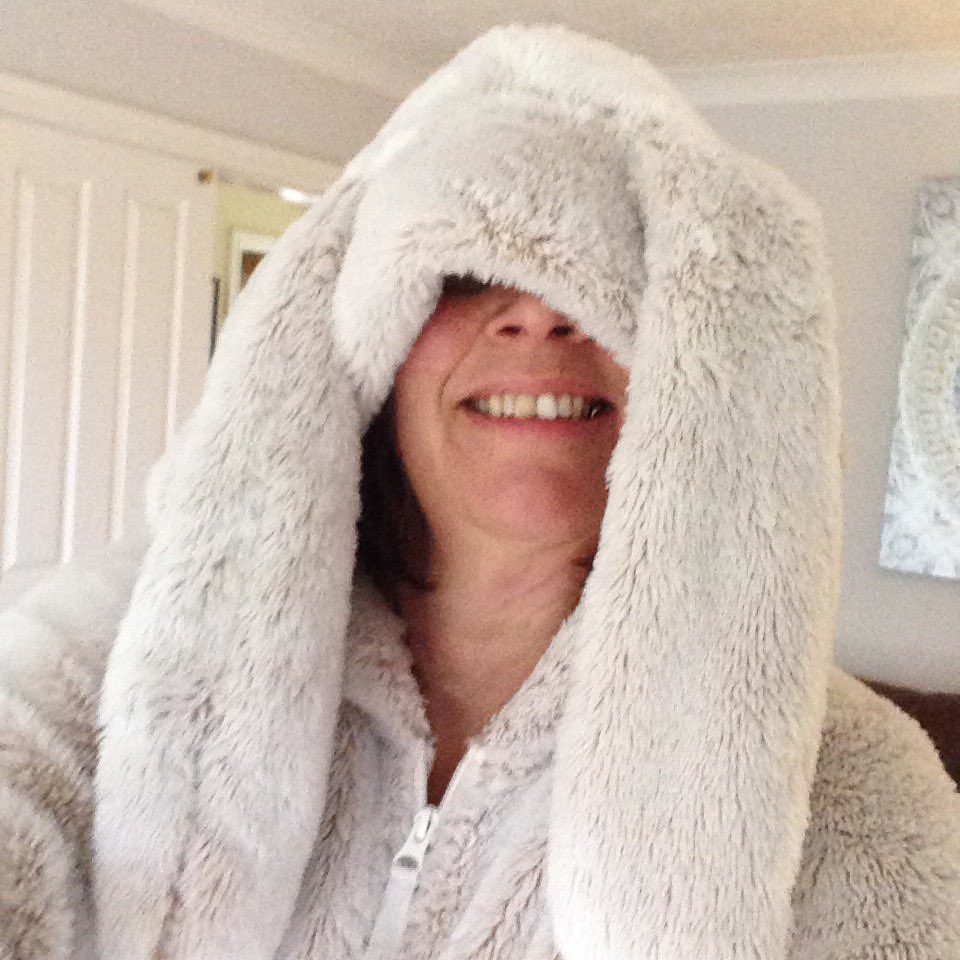 LynneShaw4's tweet photo. @thebodycoach Bunny onesie for fancy dress workout today 🐇ready for the bunny hops https://t.co/Em1zCaCAtC