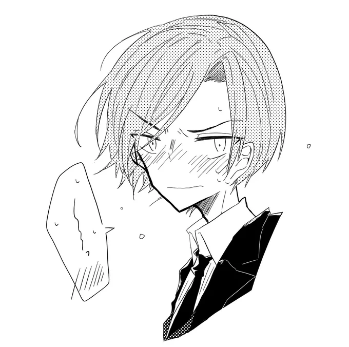 顔真っ赤にさせるために作ったようなキャラなのに漫画内で一度もしなかった腹いせに顔真っ赤にさせたコラットくん 