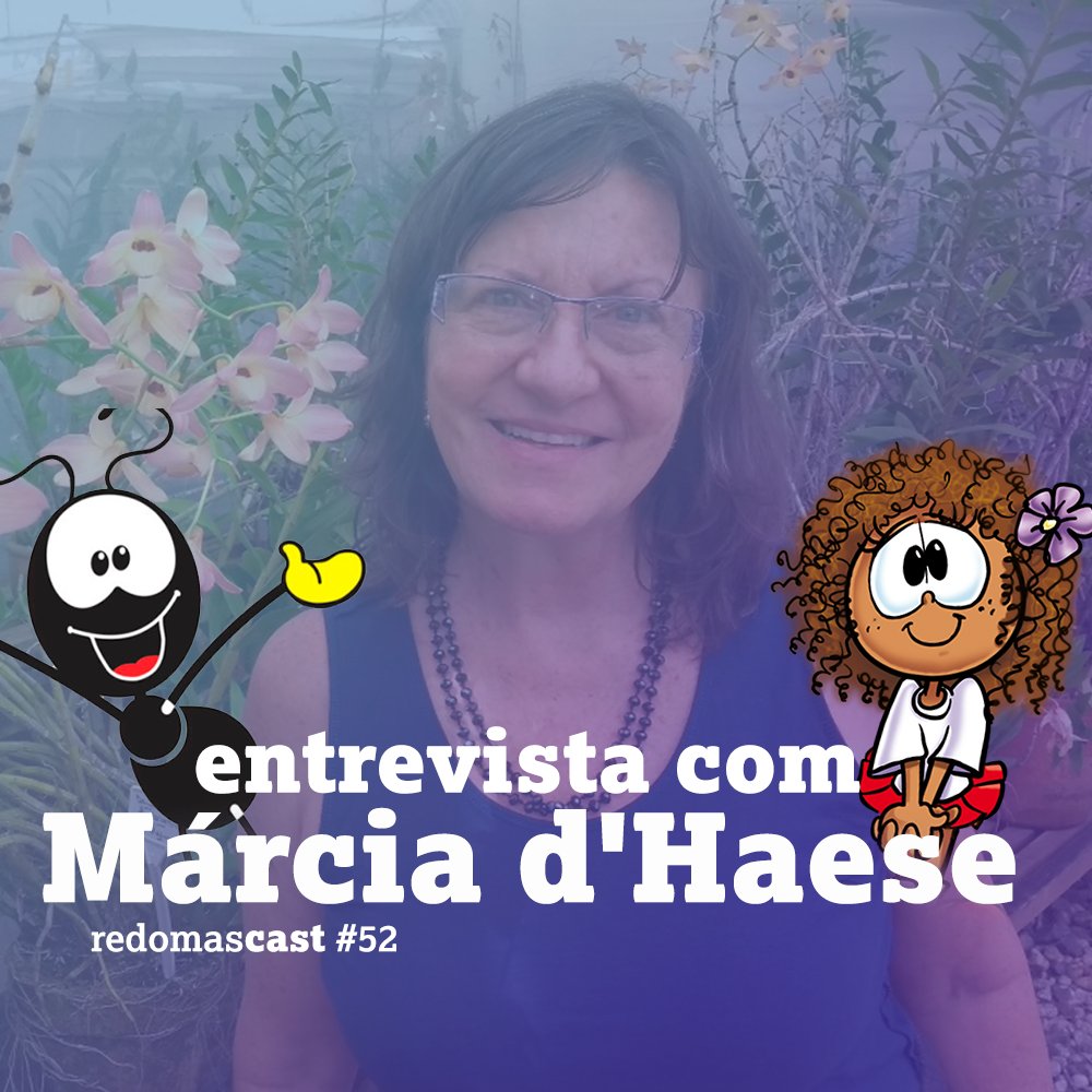 projetoredomas's tweet photo. Bem vindas e bem vindos a mais um #Redomascast!
No episódio de hoje, @biancarati entrevista a artista plástica Márcia d’Haese, criadora da formiguinha mais famosa do Brasil: o Smilinguido
https://t.co/YH6zLaw8Be
#mulherespodcasters #podcastfriday #smilinguido https://t.co/KMvlgwZ5bb