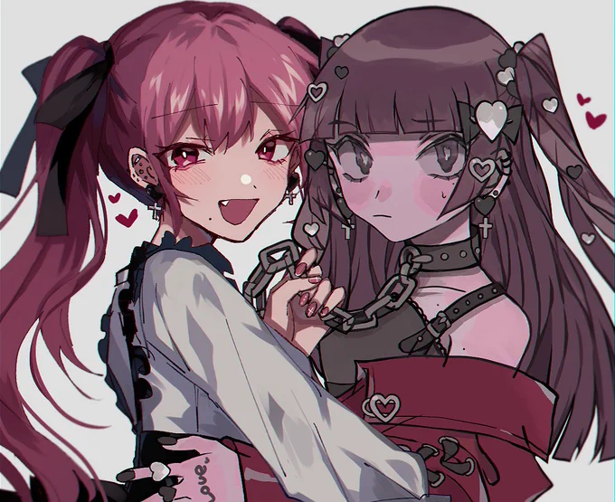 水無月さんと合作しました❤️? 