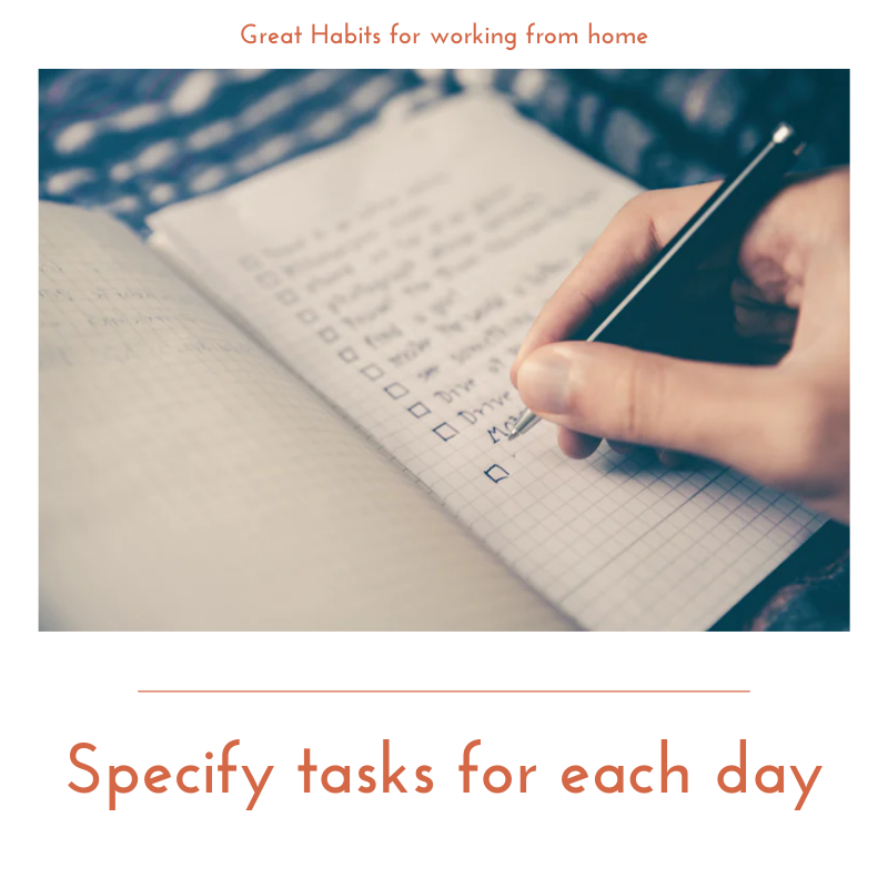 'Creating a task list for each day you work from home can help you stay focused and give you a measurable indication of how well you're performing in a work-from-home environment.' Inc.com . . . careernuggets.tv