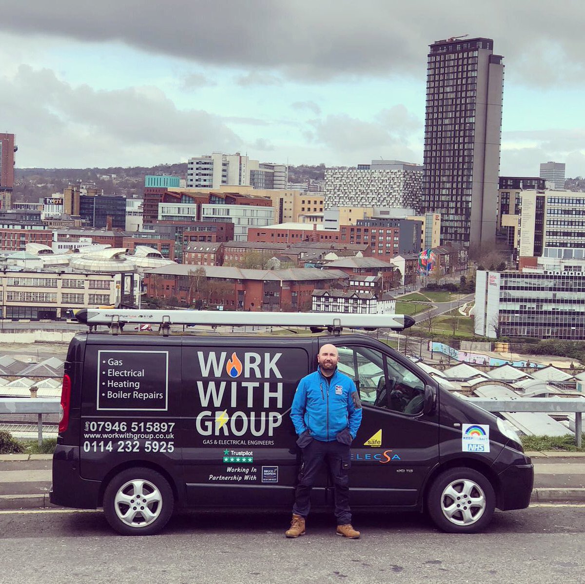workwithgroup's tweet photo. Still out looking after our valued customers of Sheffield
#WorkWithGroup #StaySafe #GoodWithGas #sheffieldissuper
#Boiler #Heating #Plumbing https://t.co/4RvJ5XqmyS
