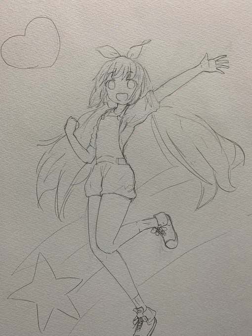 ずっと家にいると絵を描くことくらいしかやることないんですよね〜
#イラスト #らくがき #創作 