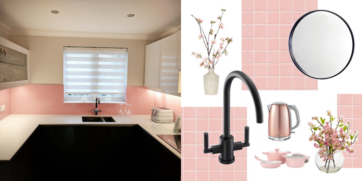 JRinteriorsUK's tweet photo. In celebration of #Spring we've created a #moodboard inspired by one of our past #kitchen projects and the iconic symbol of spring, cherry blossoms! 🌸✨We hope this pushes you into the #new season with some great ideas!

#uk #kitchendesign #design #pink https://t.co/mIWUfYoFwu