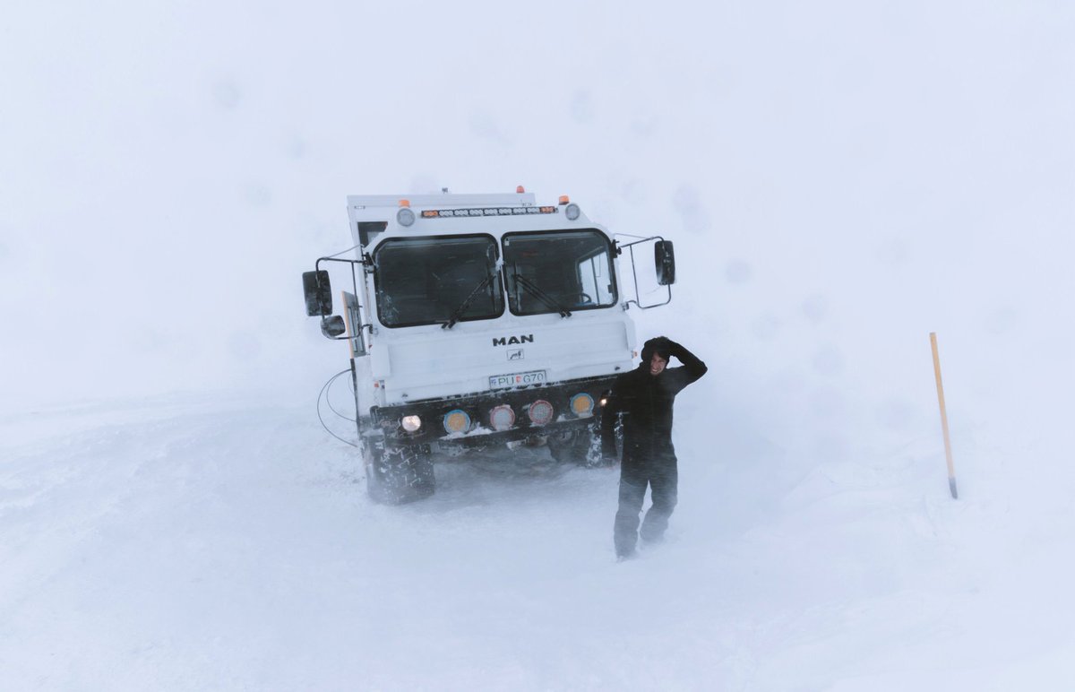 Got a truck stuck on a glacier in a severe snowstorm and had less than 6 hours of supplies