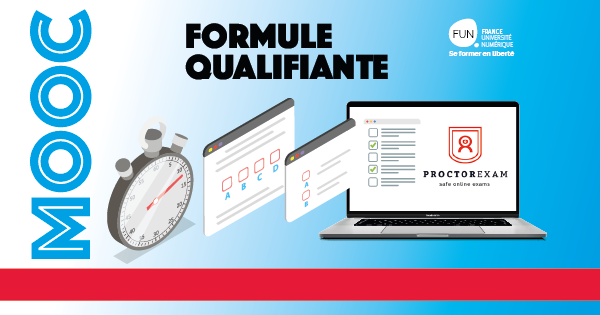 ReseauFUN's tweet photo. Cher #RéseauFUN, vous avez la possibilité d’intégrer une #FormuleQualifiante à votre #MOOC via le #système @ProctorExam que nous déployons sur #FunMooc > cf notre #FAQ disponible sur #ReseauFunHelp : https://t.co/0Bm6utgwcp https://t.co/VP8Cx4ueV7